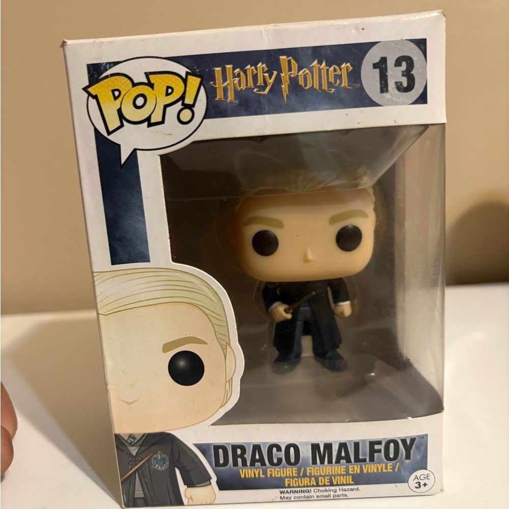 Funko Pop! Draco Malfoy Vinyl Figure - Black and Blonde